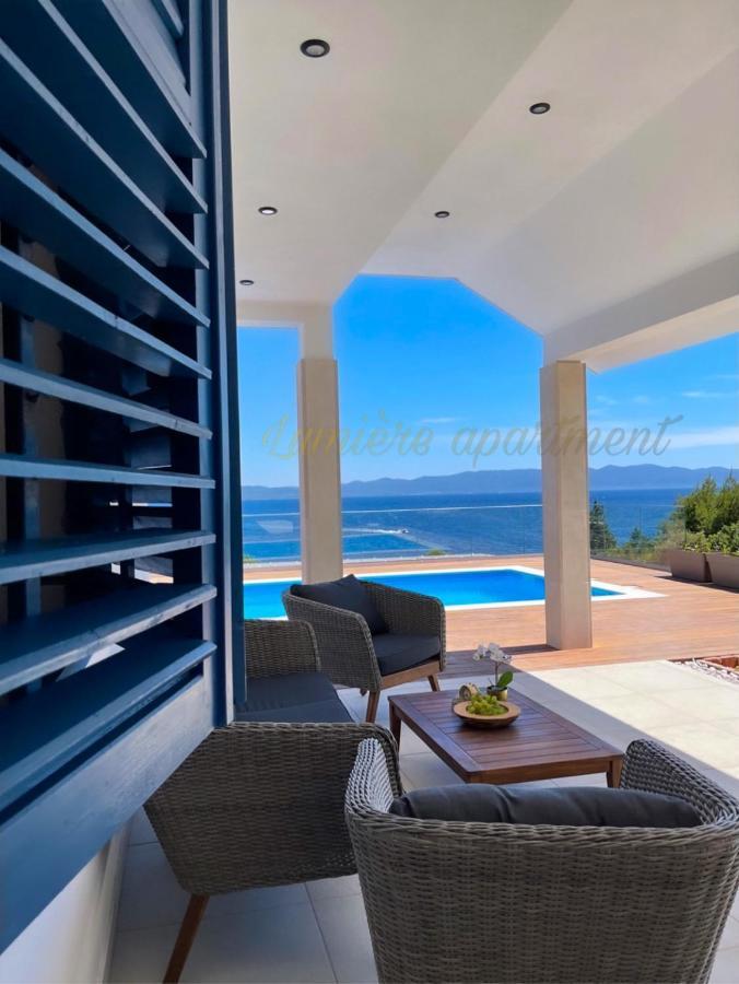 Seaview pool apartment-Lumière, Island Hvar-Gdinj Esterno foto